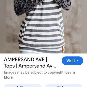 Ampersand Ave Always Amazed Doublehood Sweatshirt